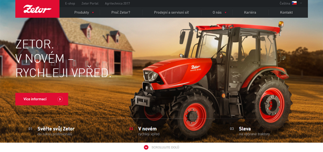 Zetor web winner