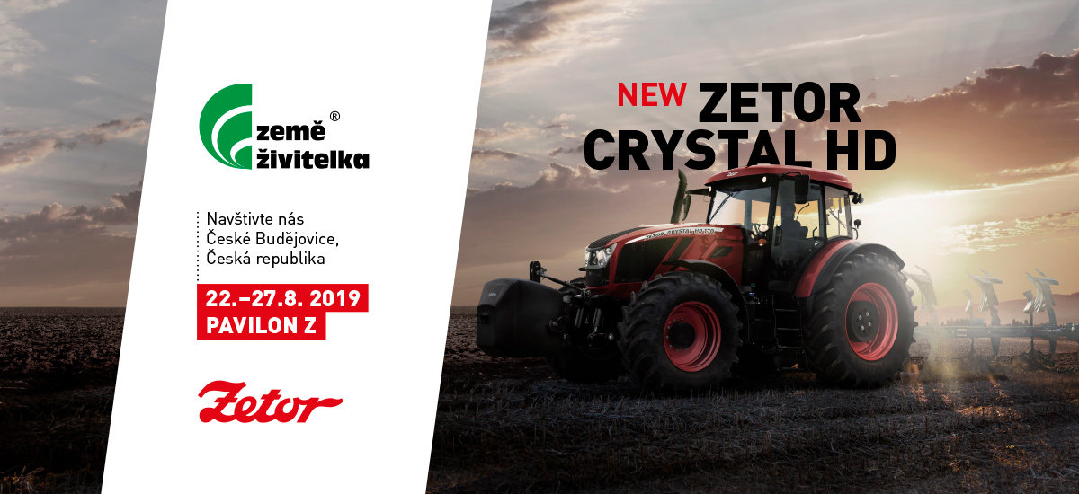 ZETOR se i letos zúčastní agrosalónu Země živitelka 2019