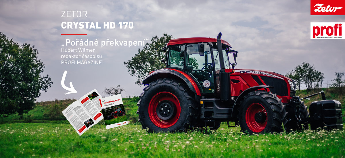 ZETOR CRYSTAL HD 170 hvězdou magazínu Profi!