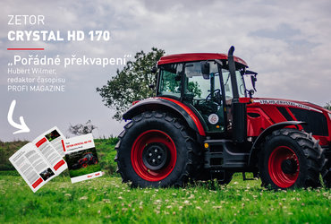 ZETOR CRYSTAL HD 170 hvězdou magazínu Profi!