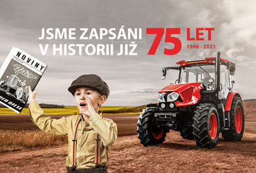 Jsme zapsáni v historii již 75 let