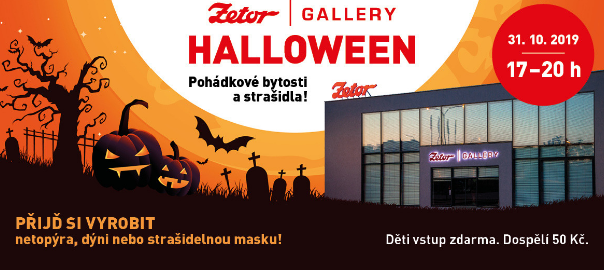 Užijte si Halloween v ZETOR GALLERY!