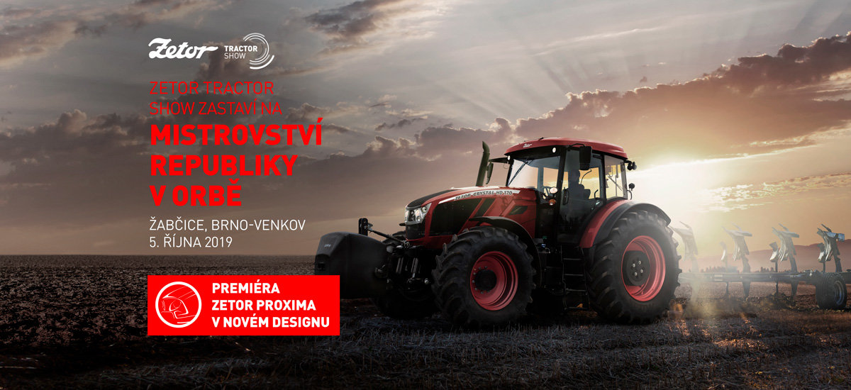 Na Orbě století se představí traktory PROXIMA v novém designu