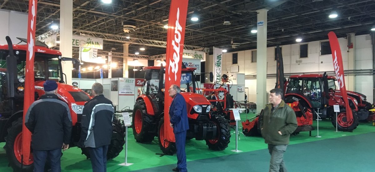 Maďarskému publiku byly během AgromashEXPO představeny traktory ZETOR v čele se silákem CRYSTALEM