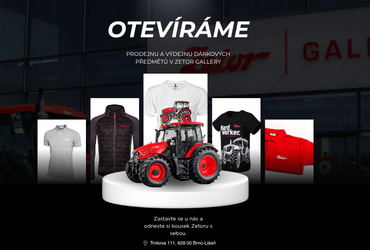 ZETOR znovuotevírá fanshop a přibližuje svou značku fanouškům
