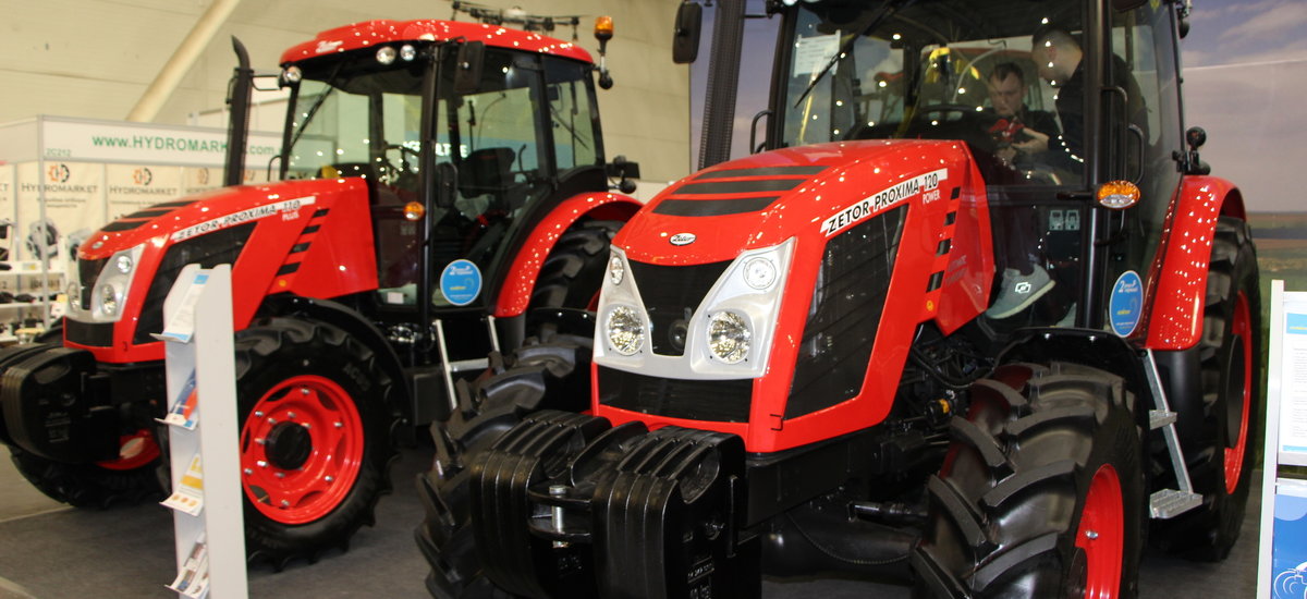 Traktory ZETOR na prvních výstavách tohoto roku